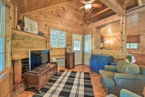Idyllic Cabin with Fire Pit, Kayak On-Site!